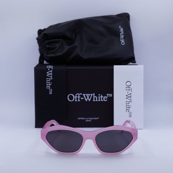 Final Price! Off-White OERI13H KENT 3007 Pink/Grey Sunglasses - Picture 3 of 10
